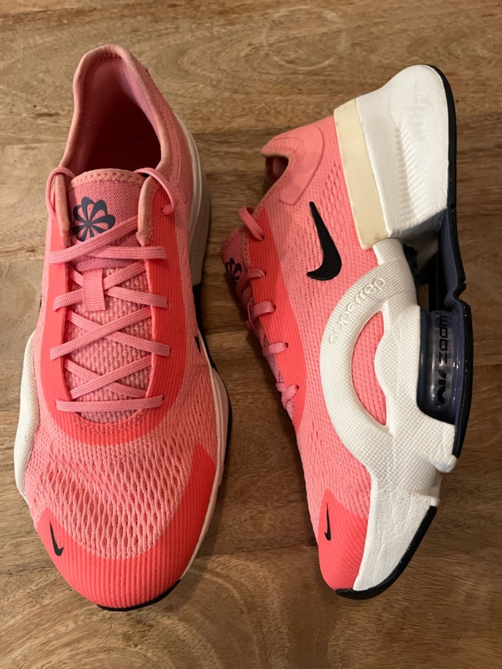 Nike Womens Zoom Superrep Sz 9.5DO9837-602 Pink Running Shoes Sneakers
